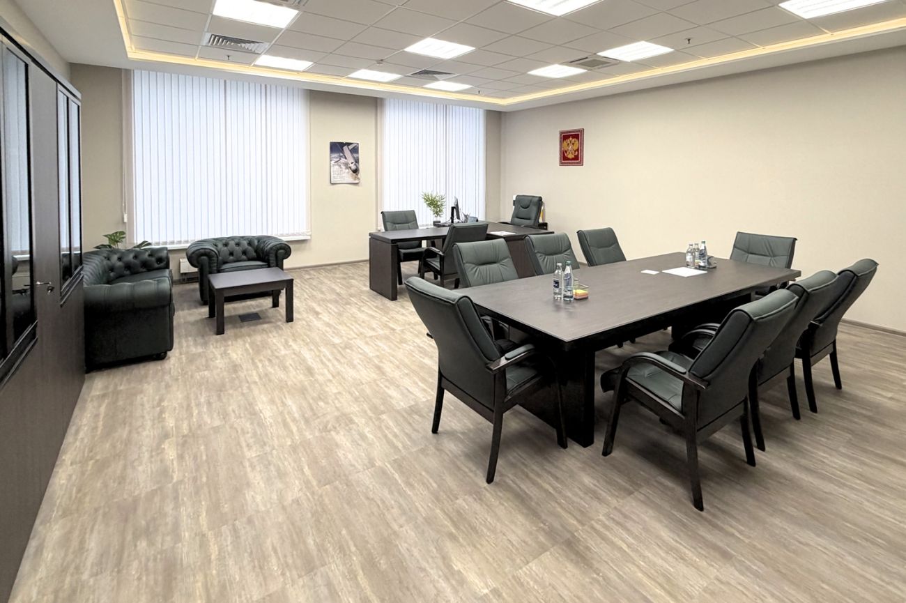 Мебель в офис для компании Крупное авиационное предприятие