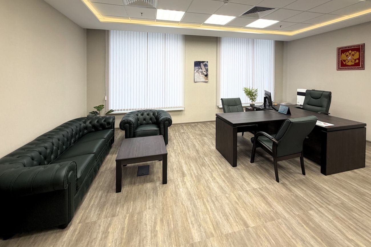 Мебель в офис для компании Крупное авиационное предприятие