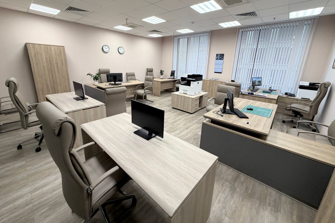 Мебель в офис для компании Крупное авиационное предприятие