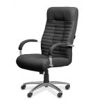 Кресло Атлант MK G кожа черная
