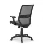 Кресло персонала Аэро | Aero 1D пластик черная B01/черная TW01