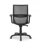 Кресло персонала Аэро | Aero 1D пластик черная B01/черная TW01