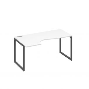 A4 стол эргономичный левый классика на металлокаркасе quattro а4 а4 045 бп