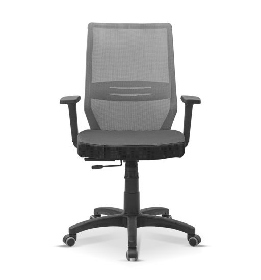 Кресло персонала Аэро | Aero 1D пластик черная B01/черная TW01