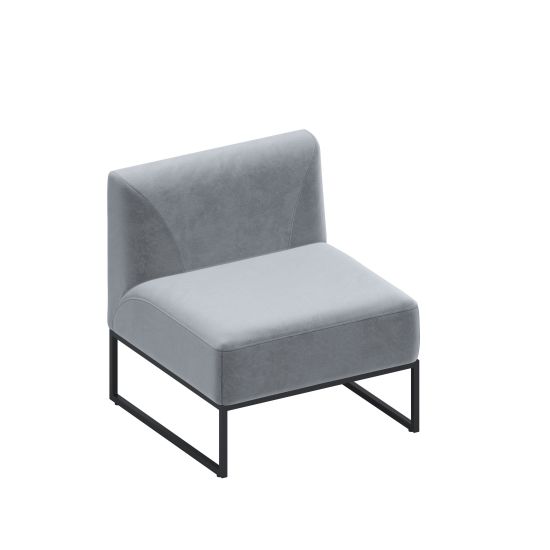 Секция прямая серая VL 32